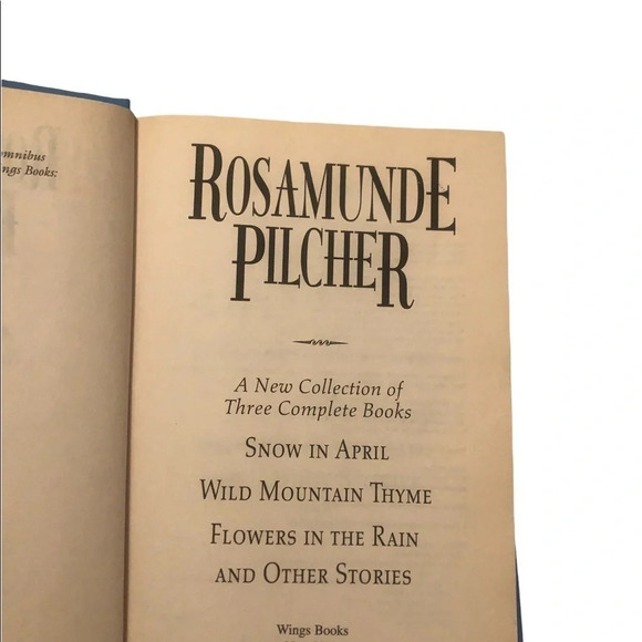 Vintage book novels by rosmund pilcher - Picture 5 of 7